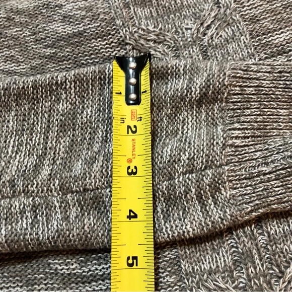 ROXY Grey Open Front Cotton Cardigan - Size Small - Picture 10 of 10